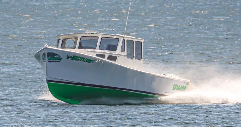 The winner of the Fastest Working Lobster Boat race was Jeremy Beal’s Maria’s Nightmare II. Mike Leonard photo