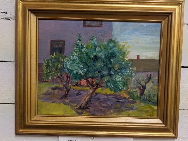 “Monhegan” by Jorge Pena. “It is a place that nourishes my soul.” CANDI JONETH/Boothbay Register