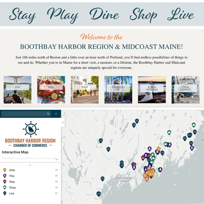 In addition to comprehensive categories - you can also be listed in our online interactive map. Helpful for visitors and residents alike! Interactive Map