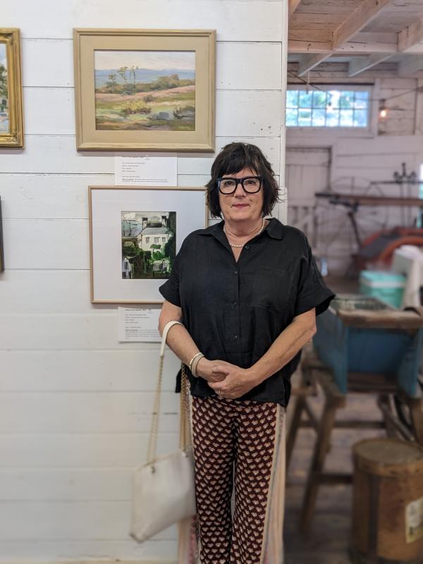 Artist Valerie Thomas. CANDI JONETH/Boothbay Register