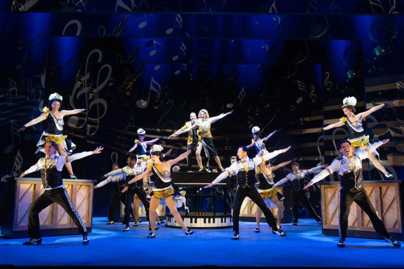 “I Love A Piano” – one of two standing ovations during the show July 18. Courtesy of MSMT