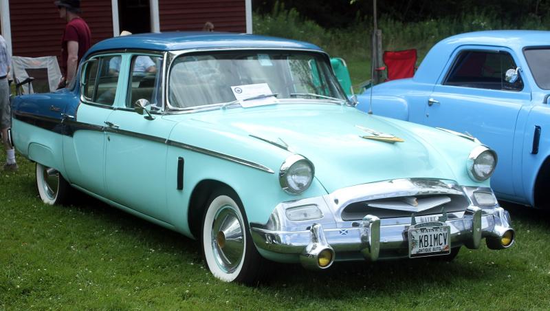 Jim Richardson’s 1955 Studebaker Commander. STEVE EDWARDS/Boothbay Register