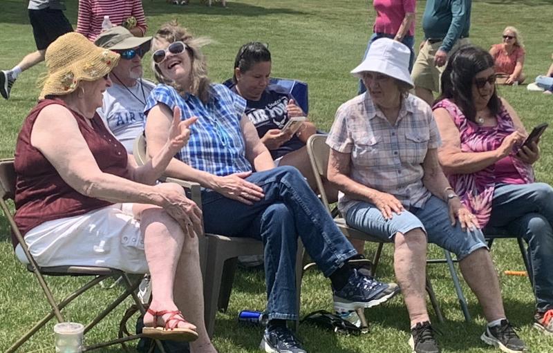 Boothbay Common is alive with the sound of music during the Fourth of July celebration. BILL PEARSON/Boothbay Register