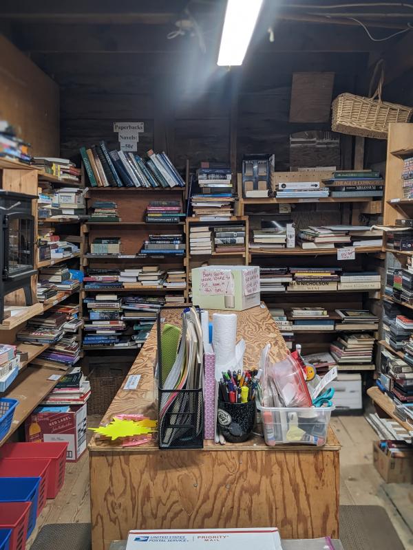 The sorting room. CANDI JONETH/Boothbay Register