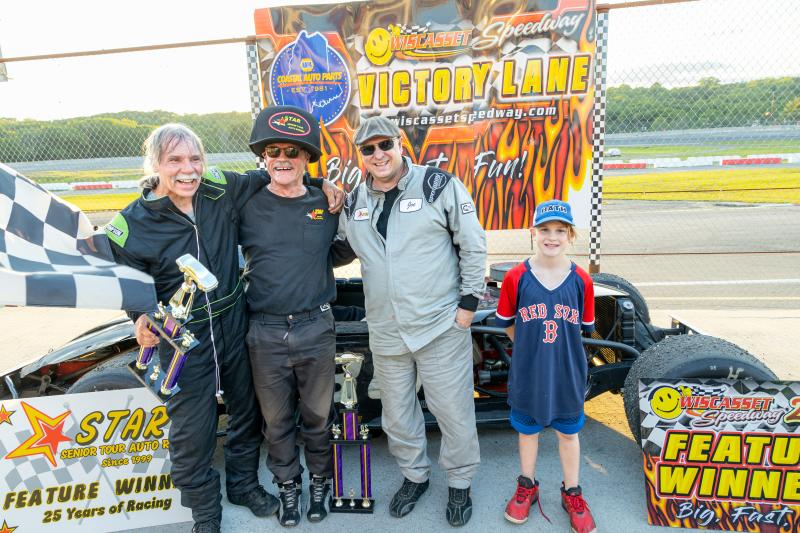 STAR Sportsman VL, from left: Mark Parmenter, Bob Guyon, Joe Gause and Jr. Official Levi Davis. Jasen Dickey Photography