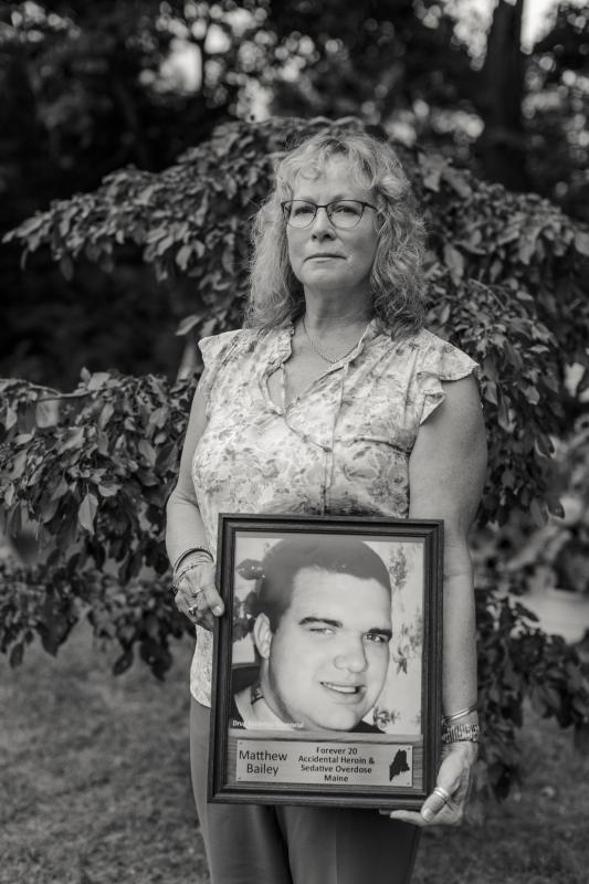Jefferson’s Sharon Bailey, who leads the Grieving Hearts of Lincoln County support group, will participate in multiple 19 Towns, 19 Stories events. Hannah Latham photo, courtesy of Studio B