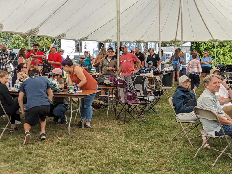 Boothbay Cornhole Classic. CANDI JONETH/Boothbay Register
