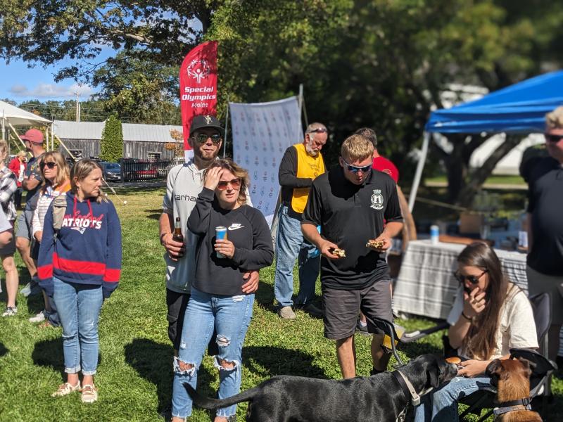 Boothbay Cornhole Classic. CANDI JONETH/Boothbay Register
