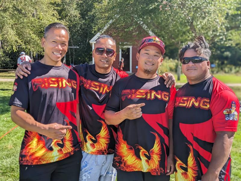 Team Rising 2 in second for $600. CANDI JONETH/Boothbay Register