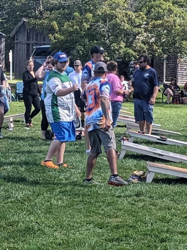 Boothbay Cornhole Classic. CANDI JONETH/Boothbay Register