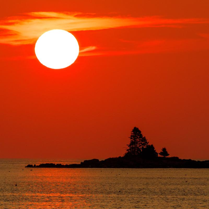 Scene from the Sunrise Lighthouse Photography cruise Sept. 14. Mike Leonard photo