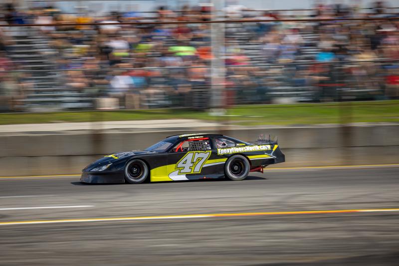 Kelly Moore posted the top speed in time trials with the fastest lap of 14.617 seconds. Jasen Dickey Photography