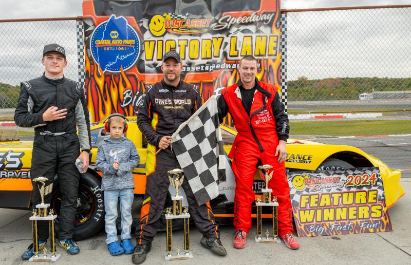 Pro Stock top 3, from left: Dan McKeage, Jr., Jr. Official Zeke Turner, Josh St. Clair and Nick Hinkley. Jasen Dickey Photography Pro Stock top 3, from left: Dan McKeage, Jr., Jr. Official Zeke Turner, Josh St. Clair and Nick Hinkley. Jasen Dickey Photography