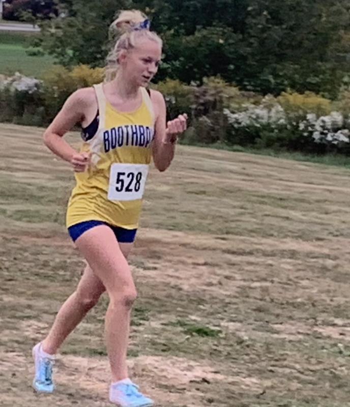 BILL PEARSON/Boothbay Register A girl runner.