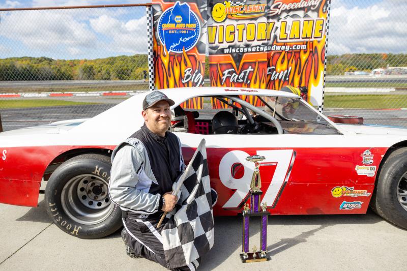 George Haskell took home the hardware in the WGVR Late Models. Jasen Dickey Photography George Haskell