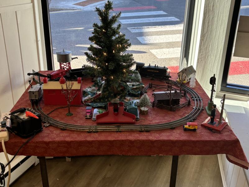 Model train just for fun. LISA KRISTOFF/Boothbay Register Model train just for fun. LISA KRISTOFF/Boothbay Register