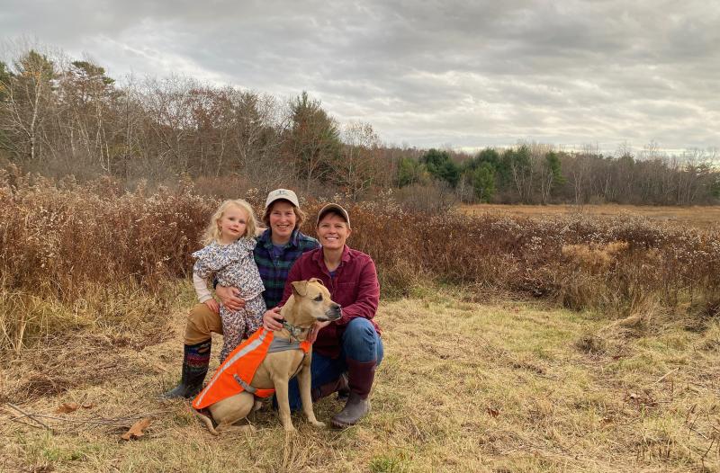 Laura and Vanessa Shields-Haas of Damariscotta have amended an existing conservation easement on their land to allow for permanent trail access, clearing the way for the construction of a mile-long accessible trail along the river connecting Coastal Rivers’ Round Top Farm to the organization’s Salt Bay Farm property in Damariscotta. Courtesy photo Laura and Vanessa Shields-Haas of Damariscotta have amended an existing conservation easement on their land to allow for permanent trail access, clearing the way for the construction of a mile-long accessible trail along the river connecting Coastal Rivers’ Round Top Farm to the organization’s Salt Bay Farm property in Damariscotta. Courtesy photo