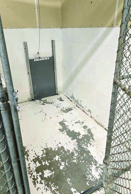 An interior kennel. Midcoast Humane photo An interior kennel. Midcoast Humane photo