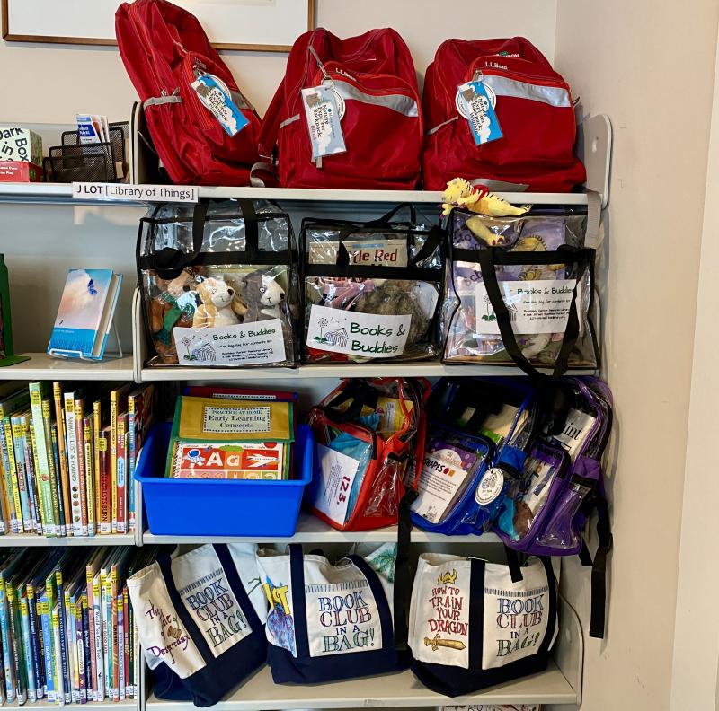 Take the fun home with an early literacy kit. ISABELLE CURTIS/Boothbay Register ISABELLE CURTIS/Boothbay Register