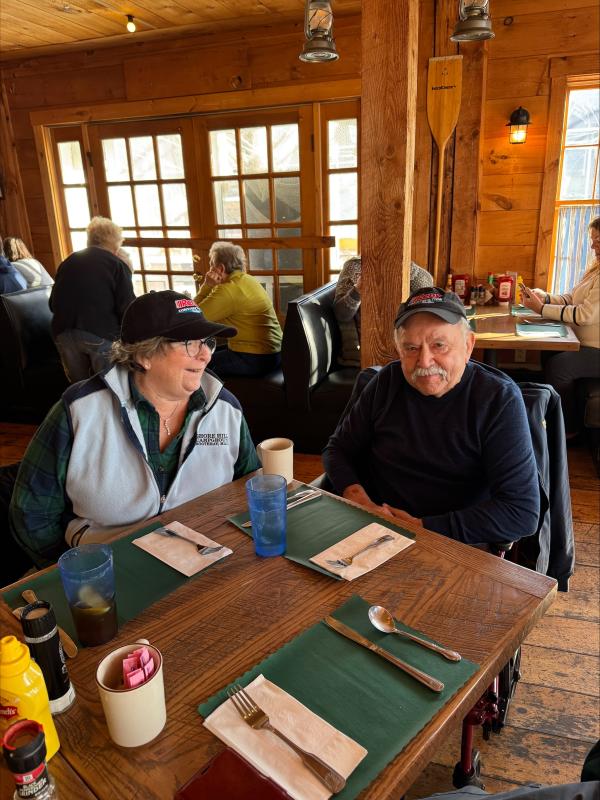 Wendy Wood and Neal Reny. Jen Mitchell photo Wendy Wood and Neal Reny. Jen Mitchell photo