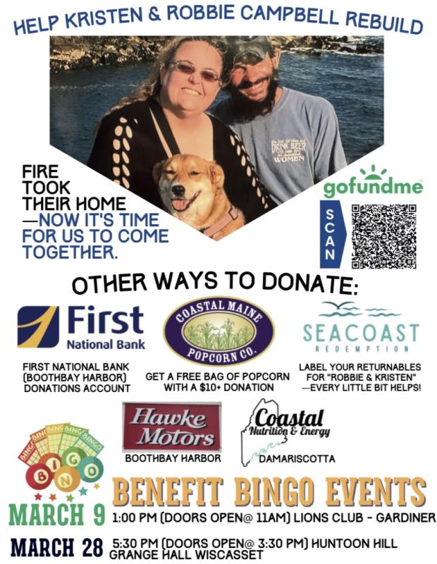 A flyer with information on how to support the Campbells. Courtesy of Kjirsten Flores A flyer with information on how to support the Campbells. Courtesy of Kjirsten Flores