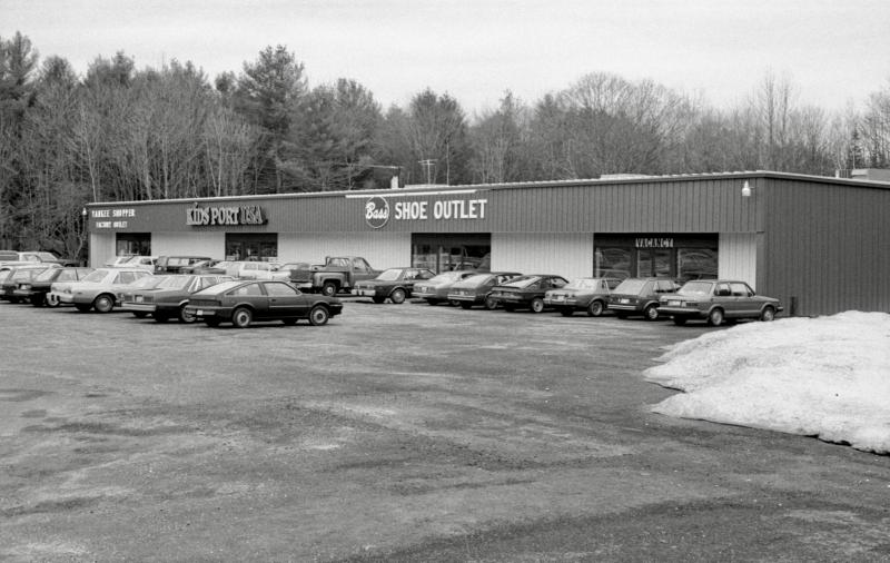 The white building was moved and put up for sale to accommodate construction of a strip mall. PHIL DI VECE photo The white building was moved and put up for sale to accommodate construction of a strip mall. PHIL DI VECE photo