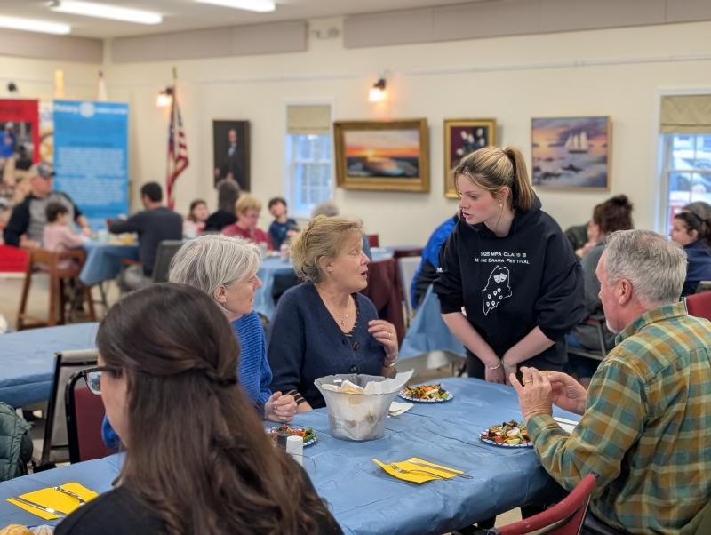 CANDI JONETH/Boothbay Register Spaghetti Dinner