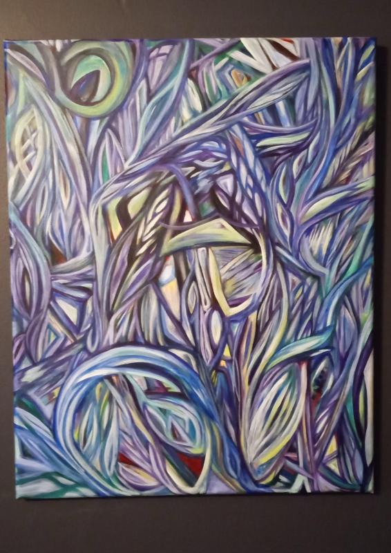 Anna-Marlies Hungter's "Entwined" in the Waldo Gallery. Courtesy of the artist Anna-Marlies Hungter's "Entwined" in the Waldo Gallery. Courtesy of the artist