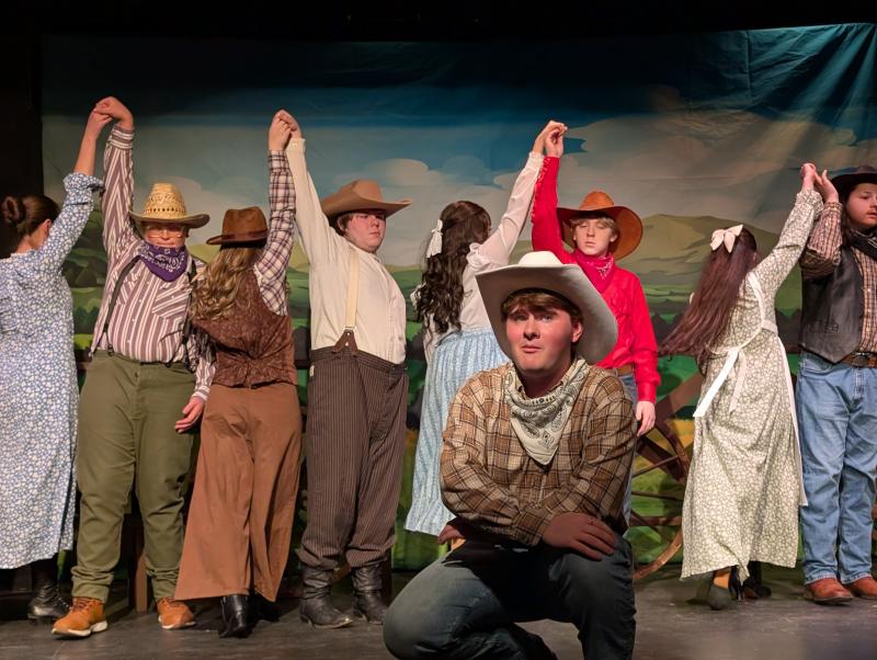 CANDI JONETH/Boothbay Register BRHS Drama "Oklahoma"