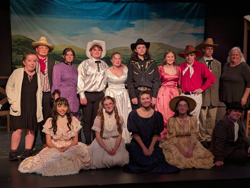 CANDI JONETH/Boothbay Register BRHS Drama "Oklahoma"