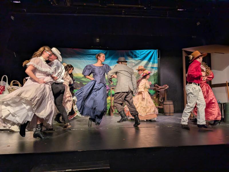 CANDI JONETH/Boothbay Register BRHS Drama "Oklahoma"