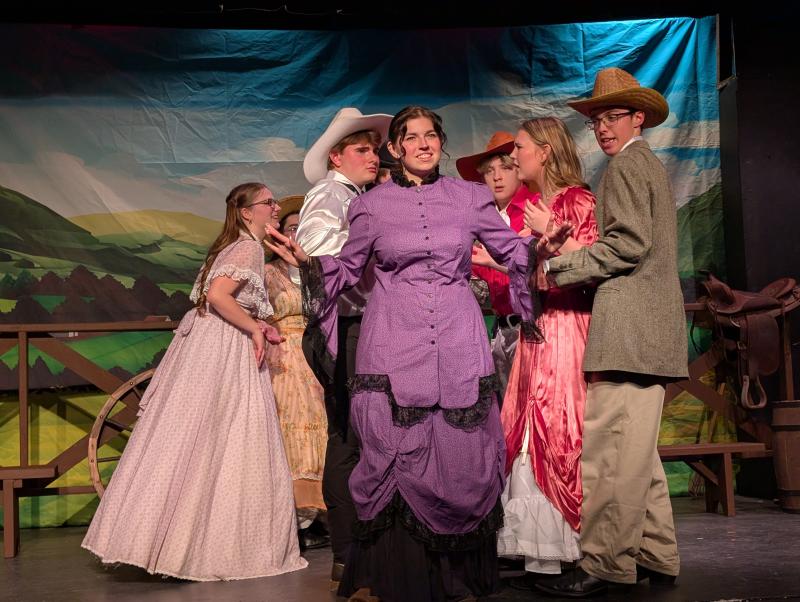 CANDI JONETH/Boothbay Register BRHS Drama "Oklahoma"