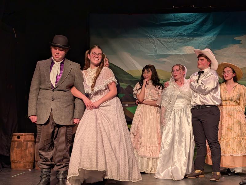 CANDI JONETH/Boothbay Register BRHS Drama "Oklahoma"