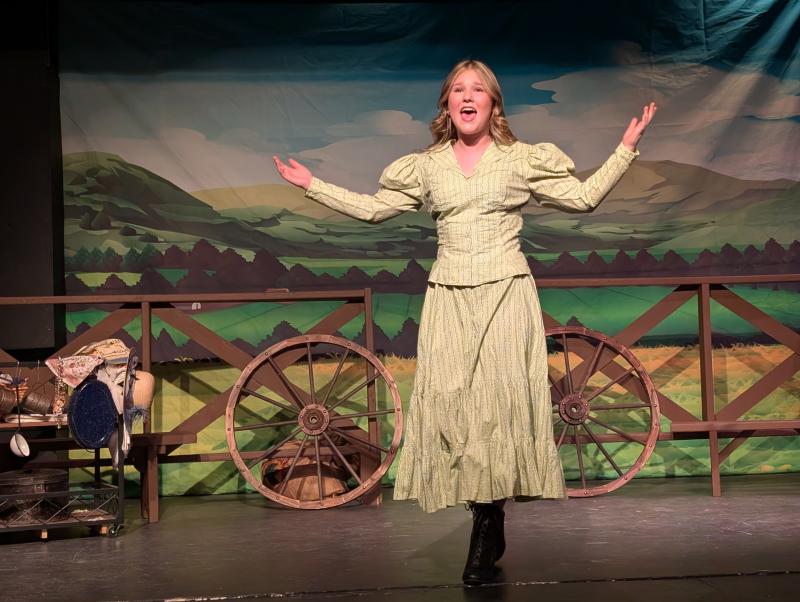 CANDI JONETH/Boothbay Register BRHS Drama "Oklahoma"