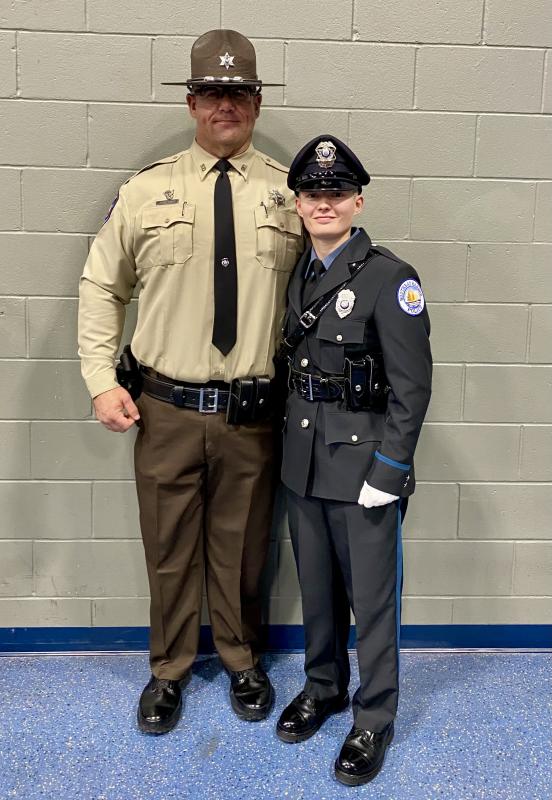 Deputy Nathaniel Aronson is one of the mentors Strout credits with helping her career journey. Courtesy photo Deputy Nathaniel Aronson is one of the mentors Strout credits with helping her on her career journey. Courtesy photo.