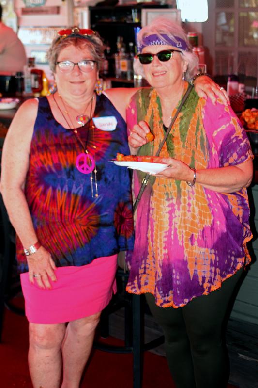 Wendy Warren Wood and Diane Lozier Reed. Steve Edwards photo Wendy Warren Wood and Diane Lozier Reed. Steve Edwards photo