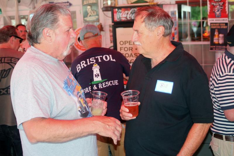 Ed Abbott and Bill Landry. Steve Edwards photo Ed Abbott and Bill Landry. Steve Edwards photo