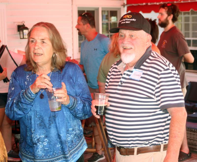 Heidi Murray and Howard Dolloff. Steve Edwards photo Heidi Murray and Howard Dolloff. Steve Edwards photo