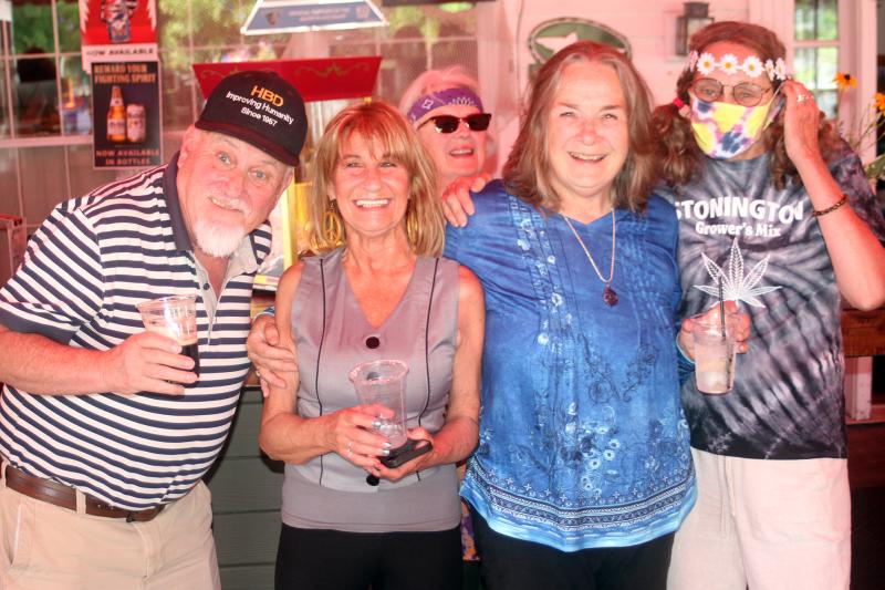 Howard, Cathy, Diane, Heidi and Ruth. Steve Edwards photo Howard, Cathy, Diane, Heidi and Ruth. Steve Edwards photo