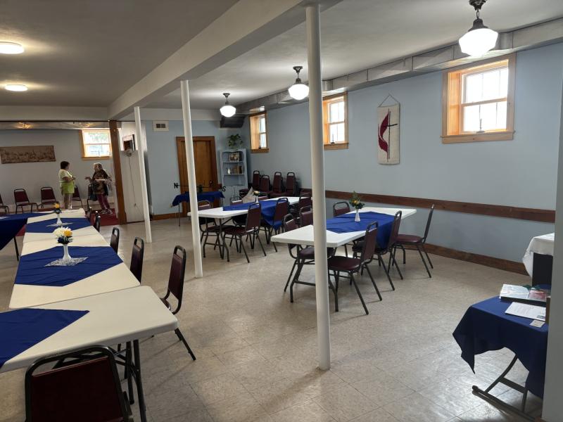 Fellowship Hall. LISA KRISTOFF/Boothbay Register