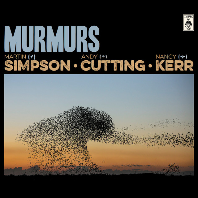 The authors recently discovered that one of their favorite musicians during their time in Ithaca, New York, is also a birder. Music legend Martin Simpson's song "Dark Swift and Bright Swallow" appears on his album, Murmurs, which depicts a murmuration of starlings on its cover.  The authors recently discovered that one of their favorite musicians during their time in Ithaca, NY, is also a birder. Music legend Martin Simpson's song "Dark Swift and Bright Swallow" appears on his album, Murmurs, which depicts a murmuration of starlings on its cover.