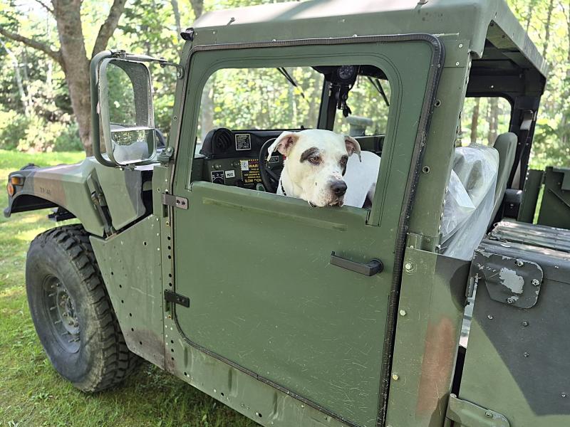  This 2008 AM General HMMWV U.S. Marine vehicle will be at the 2026 OBD Williams-Fossett Vintage Car Show. Courtesy of Jeff Friedman 