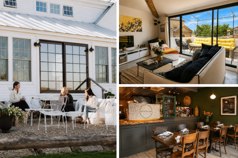 Golden Ticket Prize Montage: Tops'l Farm Farmhouse Stay, Aix-en-Provence Getaway, Bred in the Bone Dining Experience