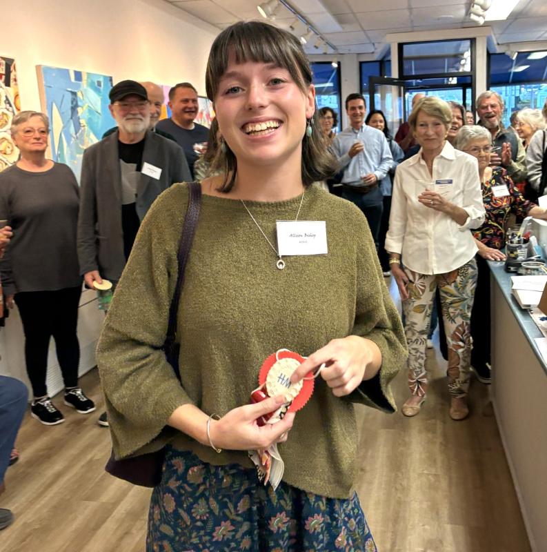 Allison Bishop received an Honorable Mention for "Lively." LISA KRISTOFF/Boothbay Register