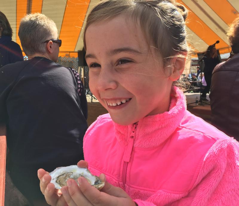 Eating Damariscotta River oysters is one way many people connect to the river. This and other connections will be explored during an interactive theater experience on Nov. 7. Heather Leslie photo