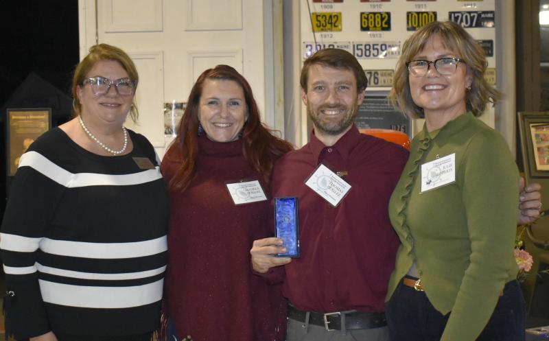 Harbor Blooms - New Business of the Year. LISA KRISTOFF/Boothbay Register
