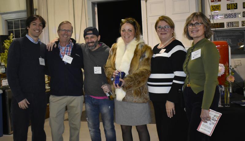 Pier One Pizza - Business of the Year. LISA KRISTOFF/Boothbay Register