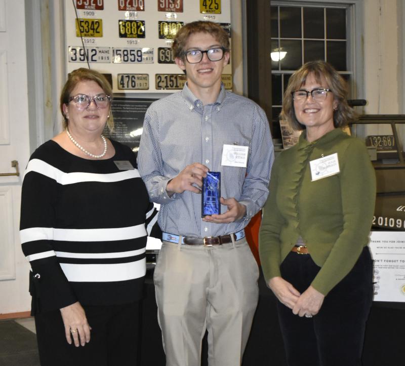 Will Sledge - Young Adult Rising Star in Community Excellence. LISA KRISTOFF/Boothbay Register