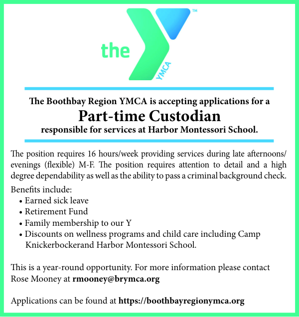 Boothbay YMCA Custodian