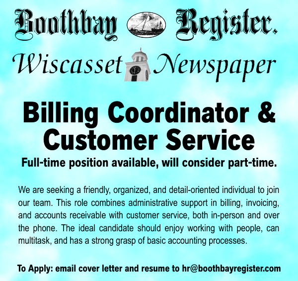Billing Coordinator and Customer Service